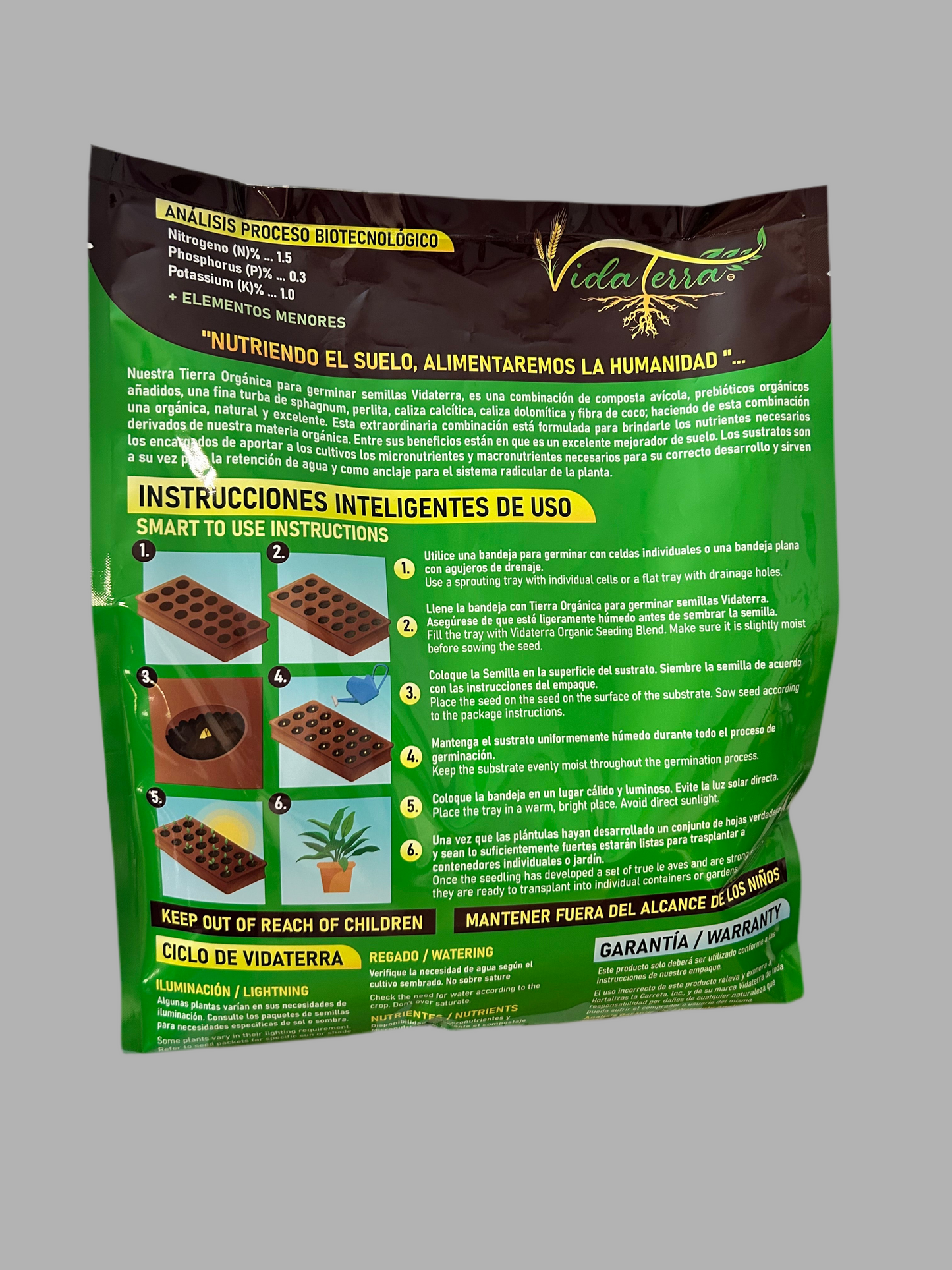 Tierra para Germinar - VidaTerra