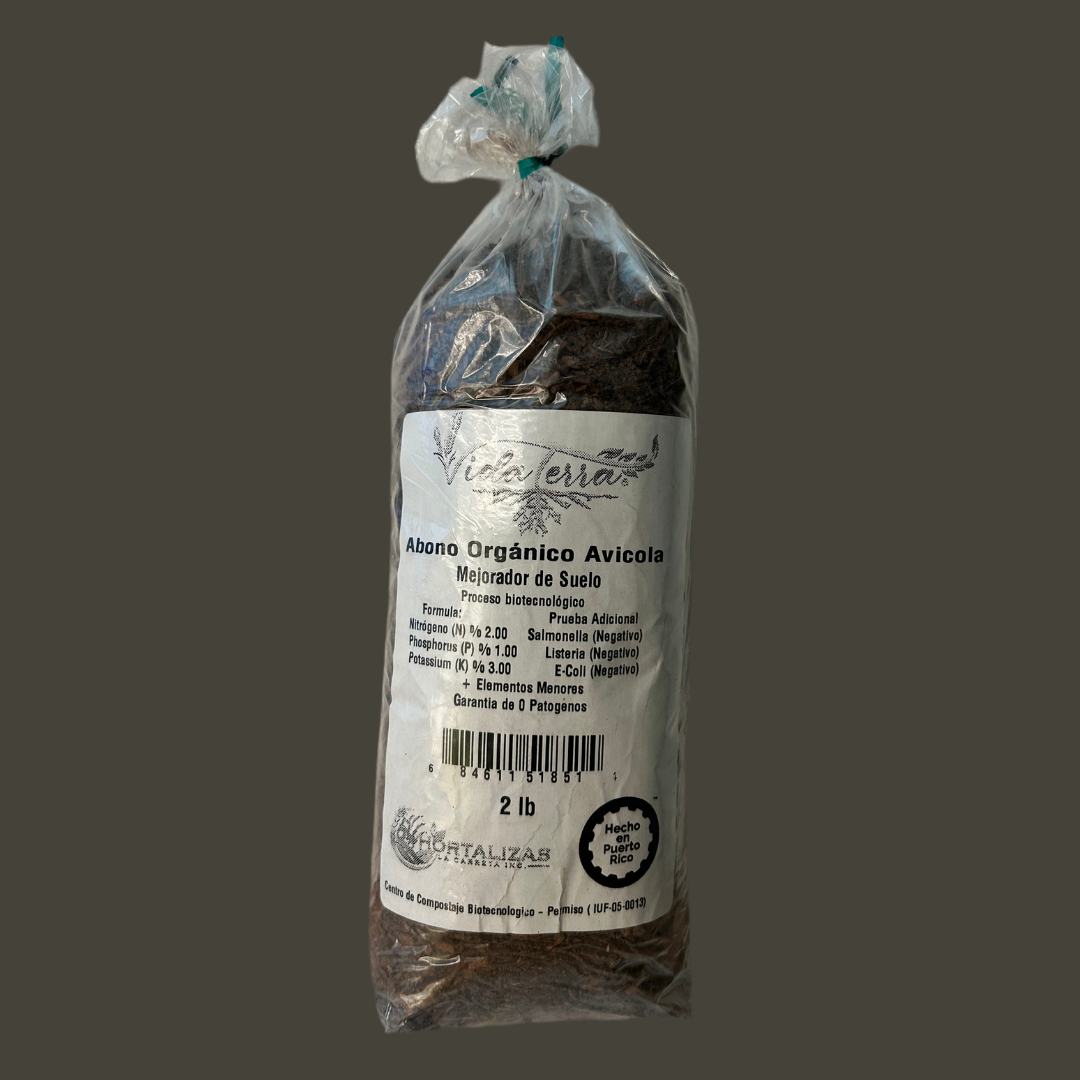 Abono Orgánico Avícola - VidaTerra