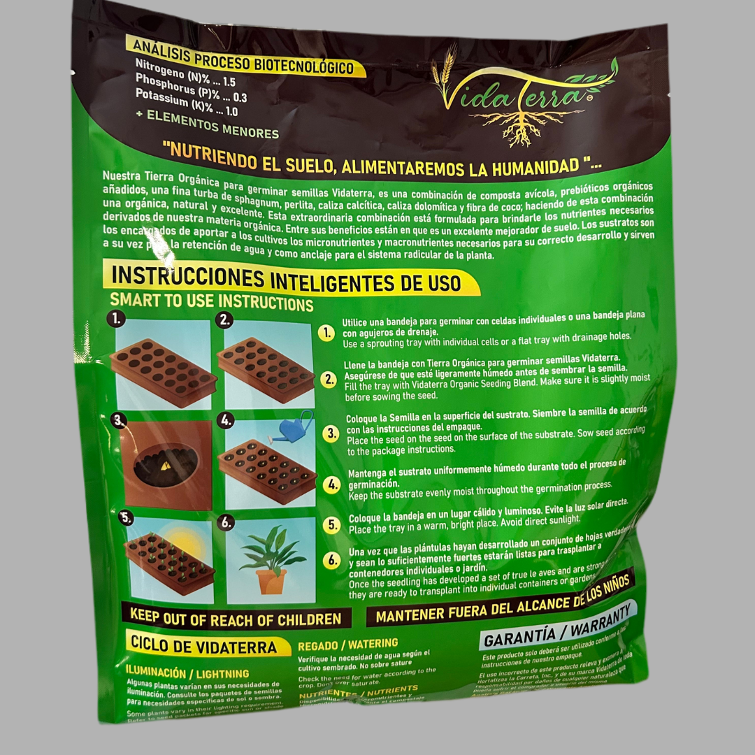 Tierra para Germinar - VidaTerra